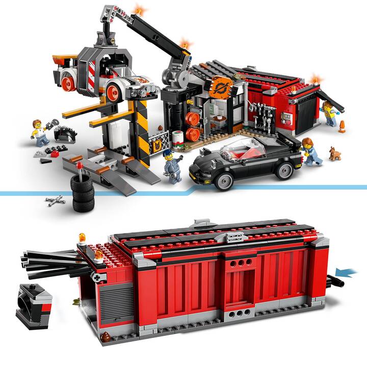 Lego City Schrottplatz Mit Autos Interdiscount