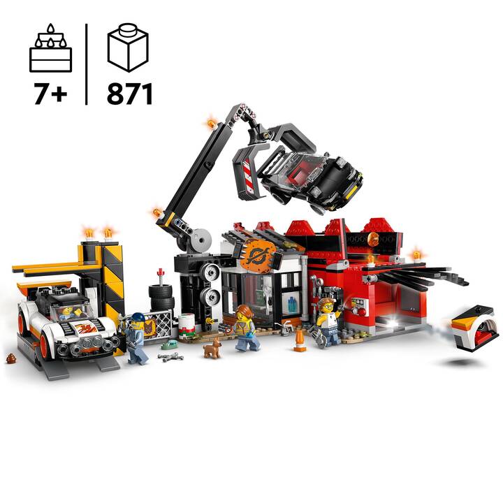 Lego City Schrottplatz Mit Autos Interdiscount