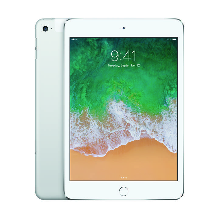 APPLE iPad mini 4 Wi-Fi + Cellular, 7.9", 128 GB, Silver - Interdiscount
