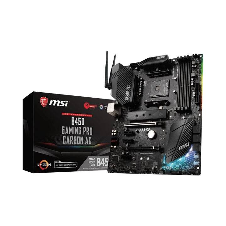 Msi b450 gaming pro carbon ac разгон памяти