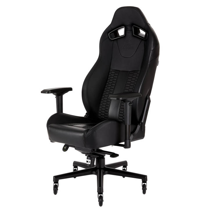  CORSAIR  T2  Road Warrior Gaming  Chair  Schwarz Interdiscount