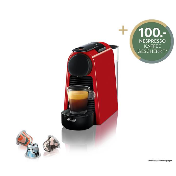 DELONGHI Essenza Mini EN85.R (Nespresso, Rot) - Interdiscount