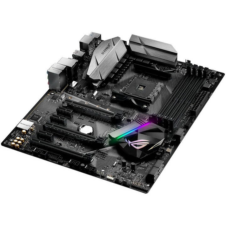 Asus rog strix b350 f gaming подключение передней панели