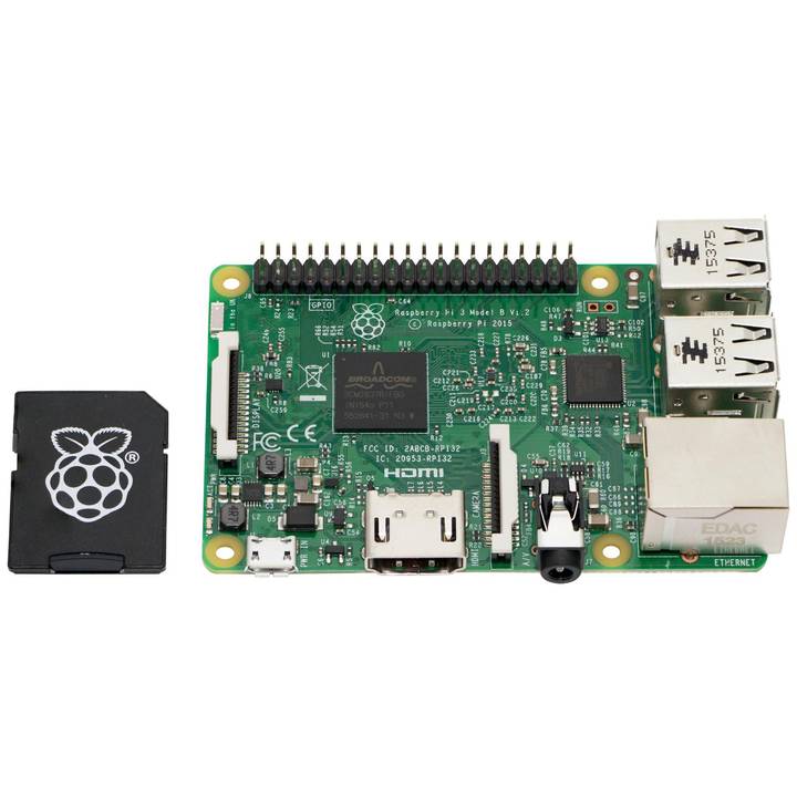 RASPBERRY PI FOUNDATION Raspberry Pi 3 Model B+ Inkl. 16 GB Mit Noobs ...