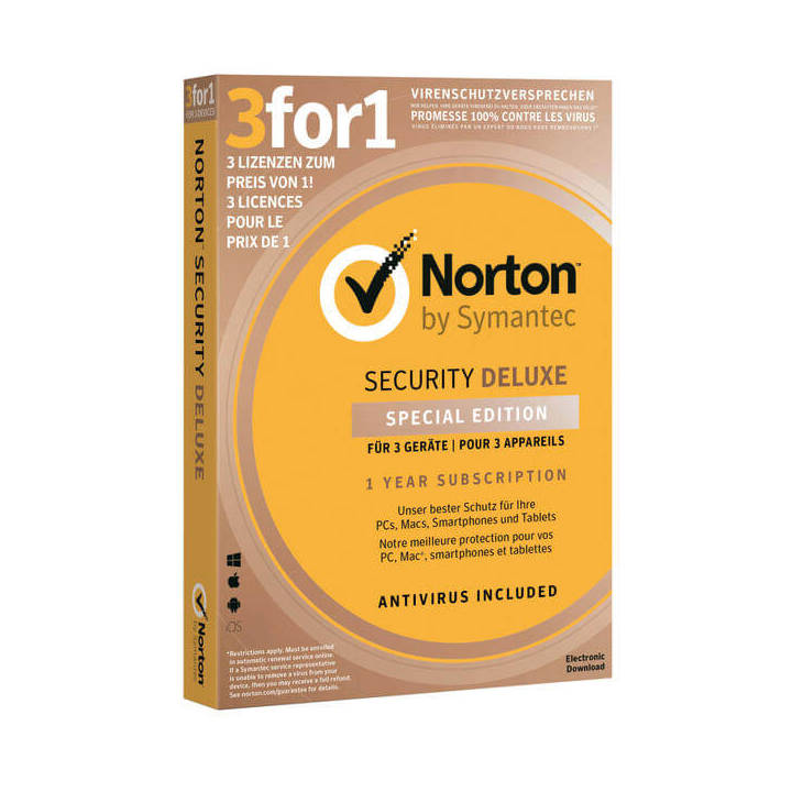 NORTON by Symantec Deluxe 3 for 1 - Interdiscount