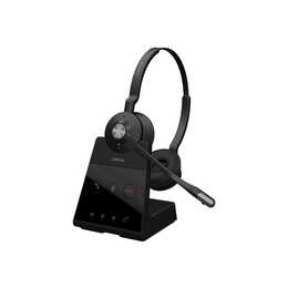 JABRA Casque micro de bureau Engage 65 SE Stereo (On-Ear, Sans fil, Noir)