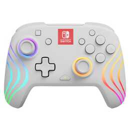 PDP Afterglow WAVE Manette (White, Multicolore)