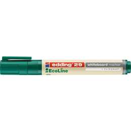 EDDING Marcatori di lavagna EcoLine 29 (Verde, 1 pezzo)