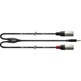 CORDIAL GMBH CFY 3.0 WMM-LONG Câble de raccordement (Jack 3.5 mm, XLR, 300 cm)