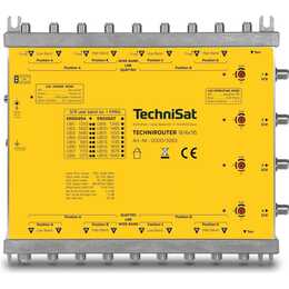 TECHNISAT 9/4x16 Verstärker und Verteiler (Silber, Gelb)