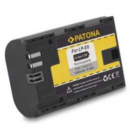 PATONA Canon 1078 Accu de caméra (Lithium-Ion, 1300 mAh)