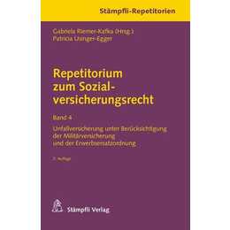 Repetitorium zum Sozialversicherungsrecht Band 4