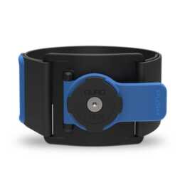 QUAD LOCK Brassard de sport (Bleu, Noir)