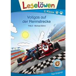 Leselöwen 2. Klasse - Vollgas auf der Rennstrecke