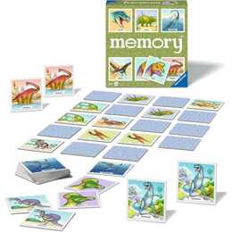 RAVENSBURGER Memory Dinosaures (DE, PL, JA, NO, EN, FR, Estonien, NL)