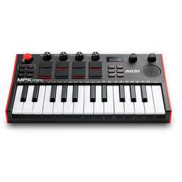 AKAI MPK Mini Play MK3 (Schwarz, Rot)