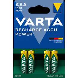 VARTA Power Accus (AAA / Micro / LR03, 4 pièce)