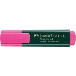 FABER-CASTELL Evidenziatore 48 (Rosa, 1 pezzo)