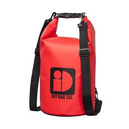 INTERDISCOUNT Dry Bag (20 l, Rot, Schwarz)