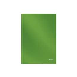 Notebook LEITZ solido, copertina rigida A4 a quadretti verde chiaro