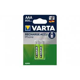 VARTA Accumulateur (AAA / Micro / LR03, Universel, 2 pièce)