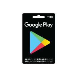 Google Play Card 30 CHF