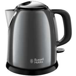 RUSSELL HOBBS 24993-70 Colours Plus (1 l, Kunststoff, Edelstahl, Grau, Schwarz)