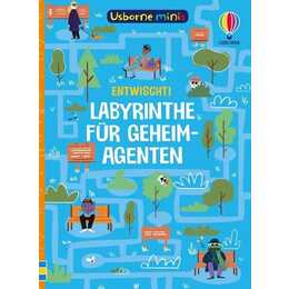 Usborne Minis: Entwischt! Labyrinthe für Geheimagenten