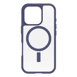 OTTERBOX Backcover MagSafe React (iPhone 16 Pro, Transparente, Blu)