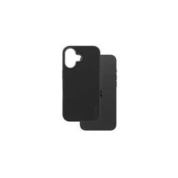 CARE Backcover MagSafe Fashion (iPhone 16, Transparente, Nero)