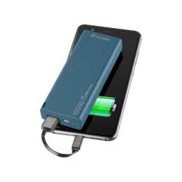 CELLULAR LINE FREEPOWER SLIM 10000MAH BLUE Charger Blue