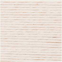 RICO DESIGN Wolle Creative Cotton Aran (50 g, Beige, Natur, Weiss)