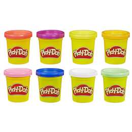 PLAY-DOH Plastilina per bambini (8x, Multicolore)