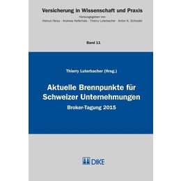 Aktuelle Brennpunkte für Schweizer Unternehmungen