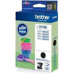 BROTHER LC-221BK (Schwarz, 1 Stück)