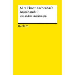 Krambambuli und andere Erzählungen