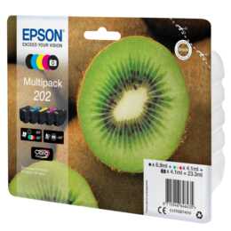 EPSON 202 (Gelb, Schwarz, Magenta, Cyan, Photo Schwarz, Multipack)