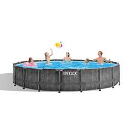 INTEX Piscina fuori terra con struttura tubolare in acciaio Premium Prism (549 cm x 122 cm)