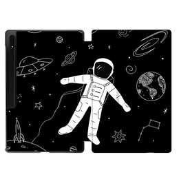 EG Custodia (11", Galaxy Tab S9, Astronauta, Nero)