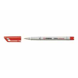 STABILO Feutres pour rétroprojection OHP-Pen (Rouge, 1 pièce)