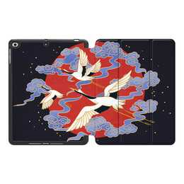 EG MTT Coque pour Apple iPad 10.2" 2019 - Cigogne Japonaise