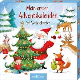 Mein erster Adventskalender. 24 Vorlesekarten