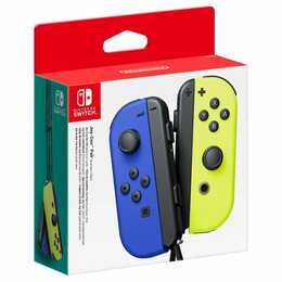 NINTENDO Joy-Con Duo Manette (Jaune néon, Bleu)