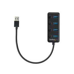 STARTECH.COM 4 Port USB 3.0 Hub (4 Ports, USB Typ-A)