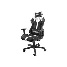 NATEC Gaming Chaise Fury Avenger XL (Noir, Blanc)