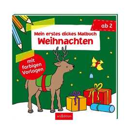 Mein erstes dickes Malbuch - Weihnachten