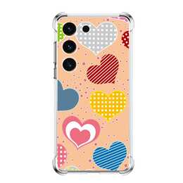 EG Backcover (Galaxy S23+, Cuore, Arancione)