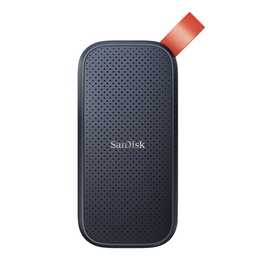 SANDISK E30 (USB Typ-A, 2000 GB, Orange, Schwarz)