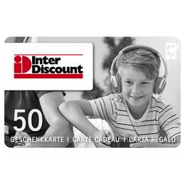 Interdiscount Geschenkkarte CHF 50.-