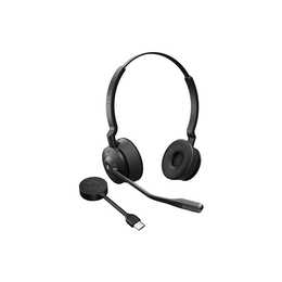 JABRA Office Headset Engage 55 SE Stereo (On-Ear, Kabellos, Schwarz)